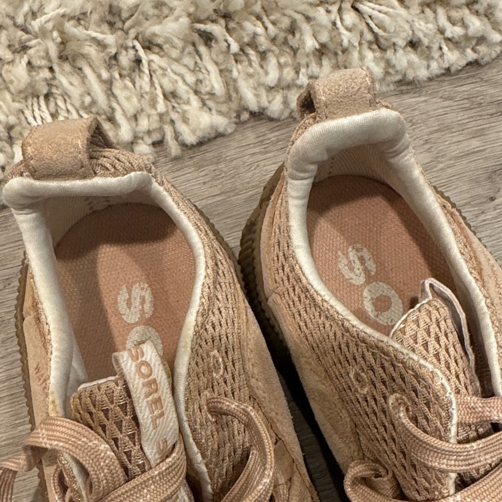 Sorel Out N About Plus Blush Pink Sneakers - Picture 5 of 6